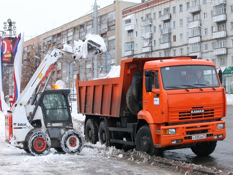 Вывоз снега